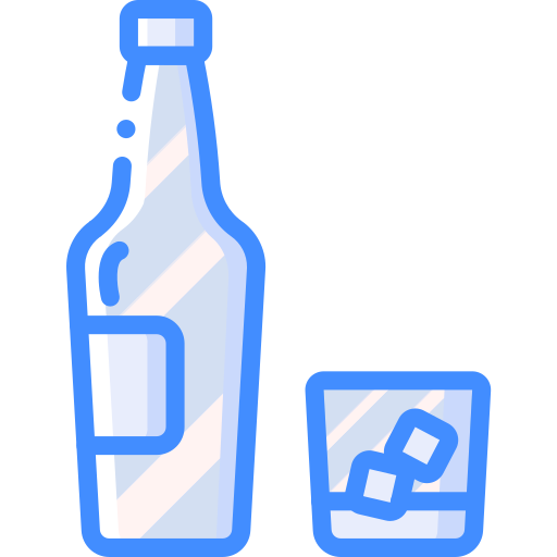 Whiskey Basic Miscellany Blue icon