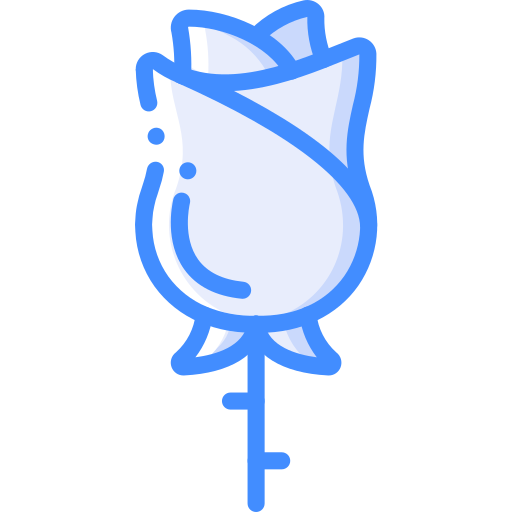 장미 Basic Miscellany Blue icon
