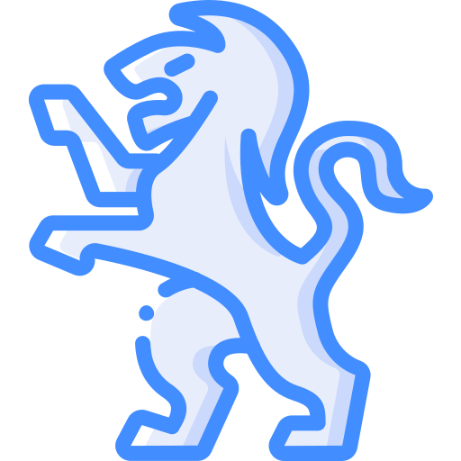 ライオン Basic Miscellany Blue icon