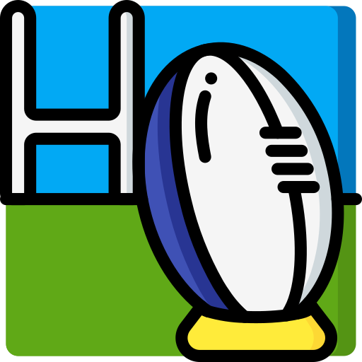 rugby Basic Miscellany Lineal Color icon