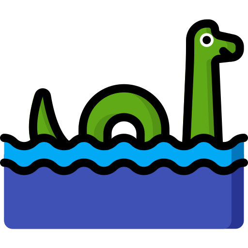 ネス湖の怪獣 Basic Miscellany Lineal Color icon