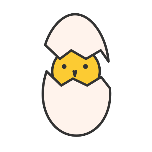 Egg Generic color lineal-color icon