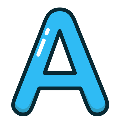 alphabet Generic color lineal-color Icône