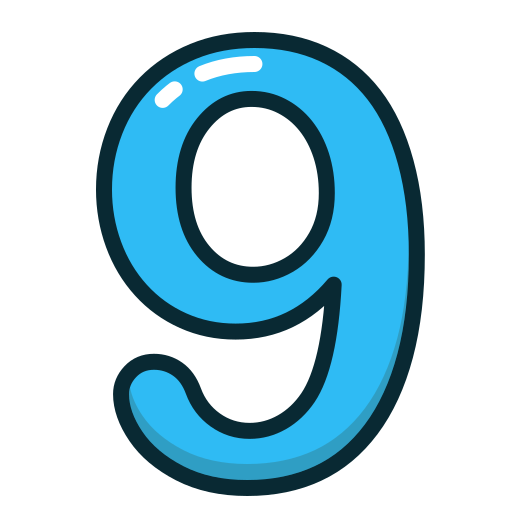 números Generic color lineal-color icono