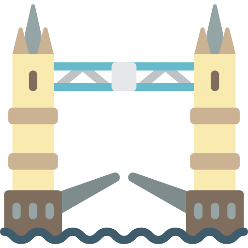 Puente de londres Basic Miscellany Flat icono