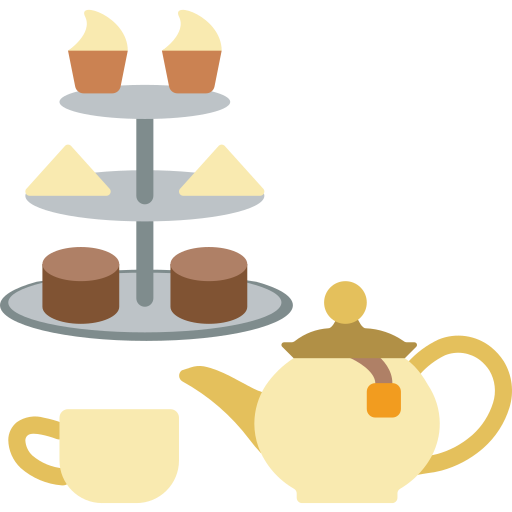 Tea time Basic Miscellany Flat icon