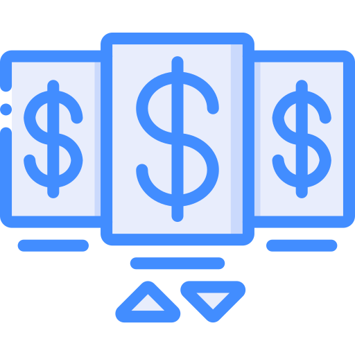 Price tag Basic Miscellany Blue icon