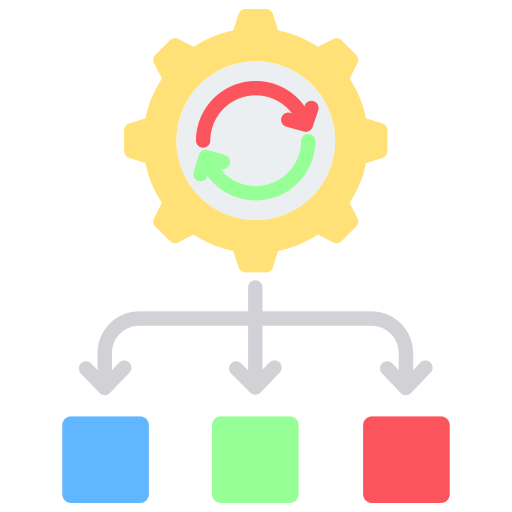 gestión del cambio Generic color fill icono