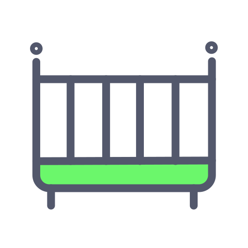 babybett Generic color lineal-color icon