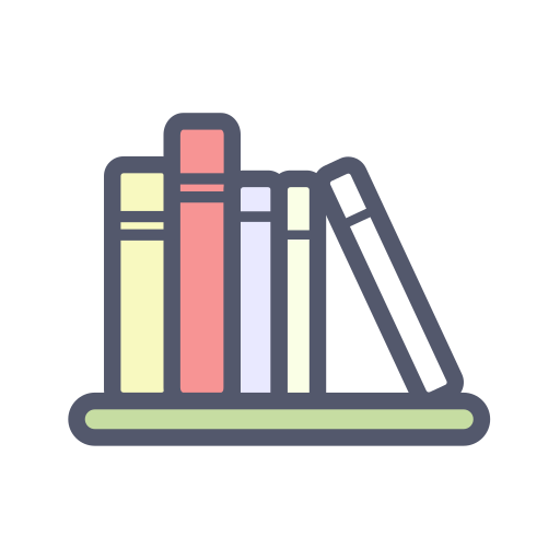 biblioteca Generic color lineal-color icono