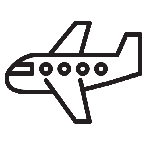 vliegtuigen Generic outline icoon