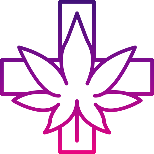 marihuana Generic gradient outline ikona