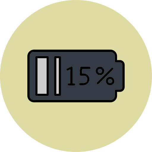 15 percent Generic color lineal-color icon