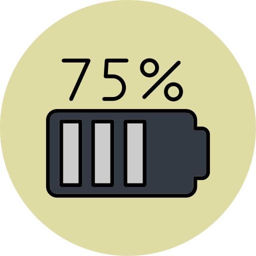 75 percent Generic color lineal-color icon