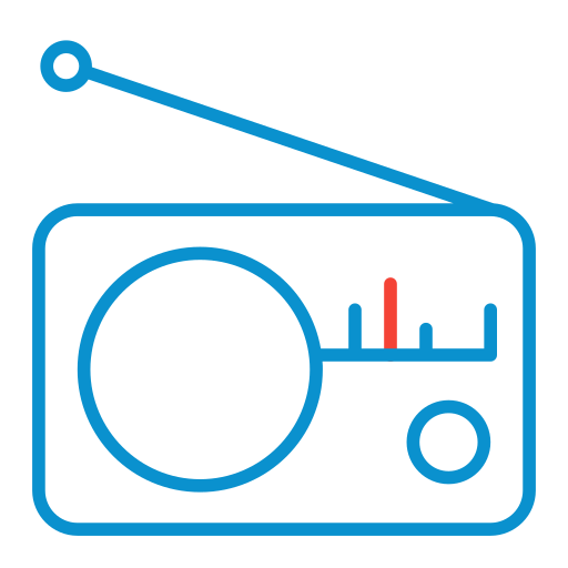 radio Generic outline icon