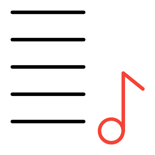 musica Generic outline icona