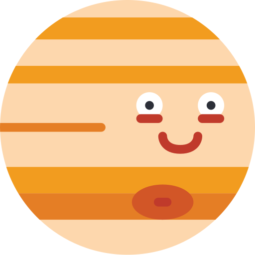 Júpiter Basic Miscellany Flat icono