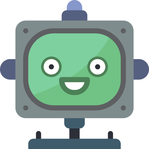 Robot Basic Miscellany Flat icono