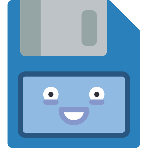 diskette Basic Miscellany Flat icon
