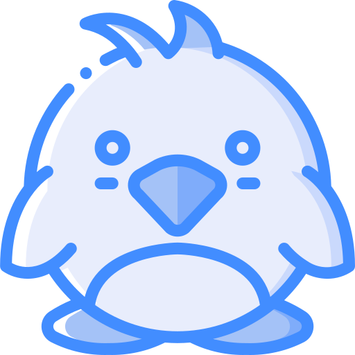 uccello Basic Miscellany Blue icona