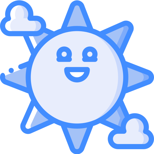 太陽 Basic Miscellany Blue icon
