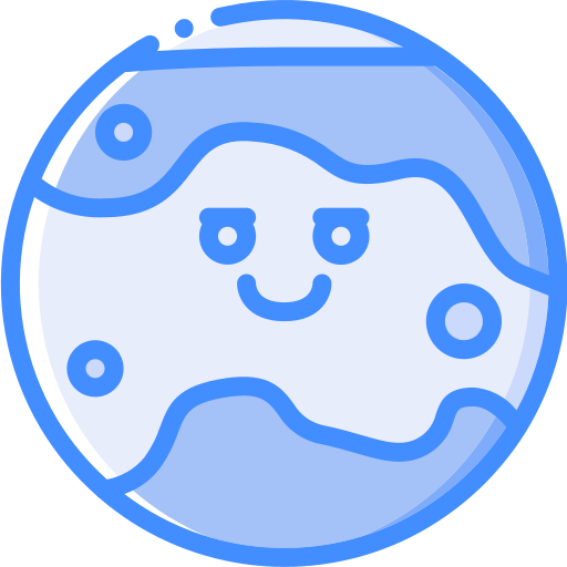 火星 Basic Miscellany Blue icon