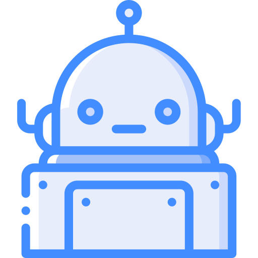 Robot Basic Miscellany Blue icono