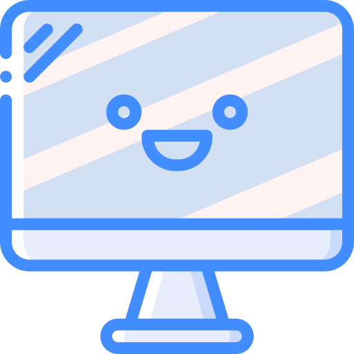 computer Basic Miscellany Blue icon