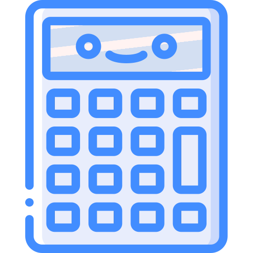 Calculadora Basic Miscellany Blue Ícone