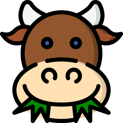 Cow Basic Miscellany Lineal Color icon