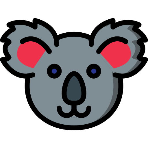 Koala Basic Miscellany Lineal Color icon