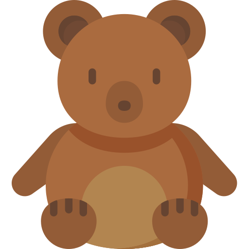 urso Teddy Special Flat Ícone