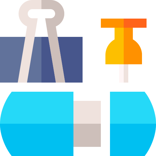 Accounting Basic Straight Flat icon