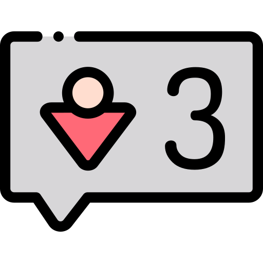 Friend request Detailed Rounded Lineal color icon