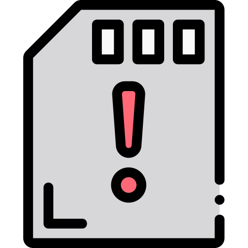 Warning Detailed Rounded Lineal color icon