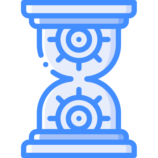 Reloj de arena Basic Miscellany Blue icono