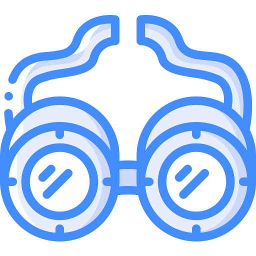 Gafas de protección Basic Miscellany Blue icono