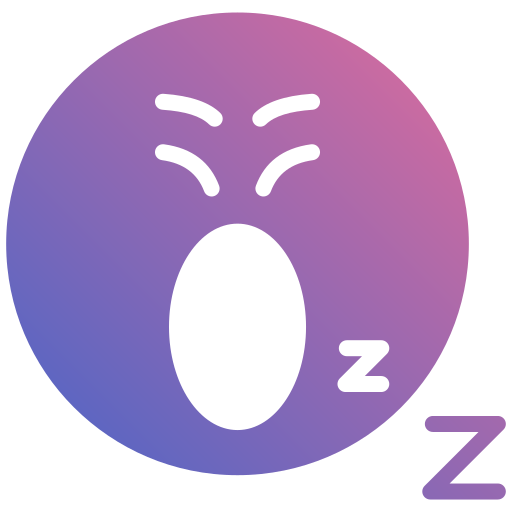 schläfrig Generic gradient fill icon
