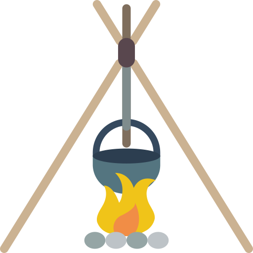 lagerfeuer Basic Miscellany Flat icon