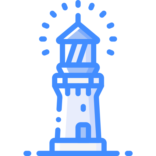 Lighthouse Basic Miscellany Blue icon