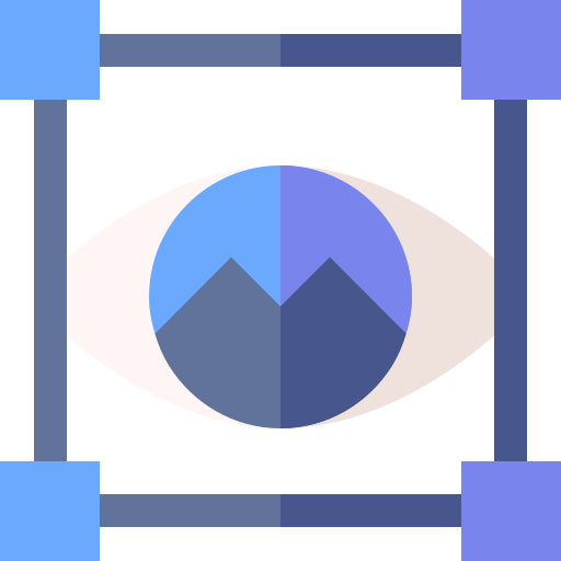 Vision Basic Straight Flat icon