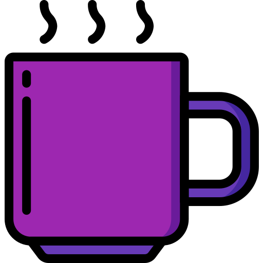 Taza para café Basic Miscellany Lineal Color icono