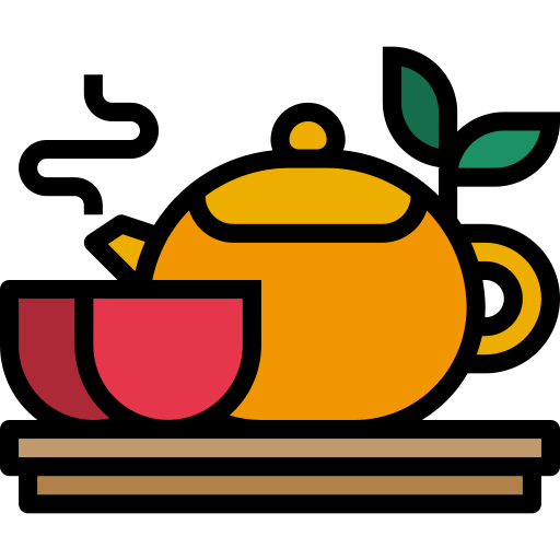 herbata ziołowa mynamepong Lineal Color ikona