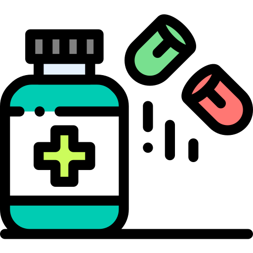 Medicine Detailed Rounded Lineal color icon
