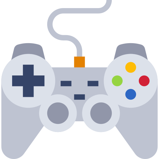 Gamepad mynamepong Flat icono