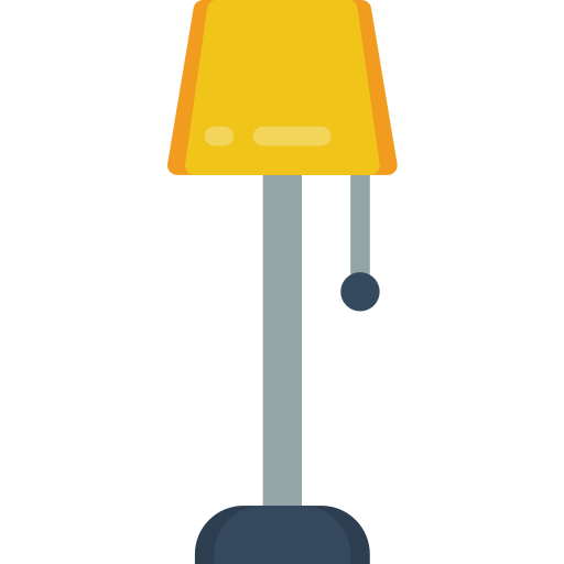 lampe Basic Miscellany Flat Icône