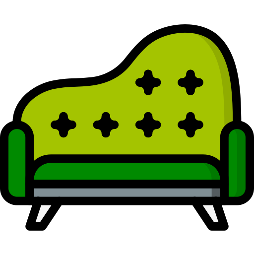 Sofa Basic Miscellany Lineal Color icon