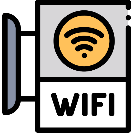 Wifi Detailed Rounded Lineal color icon