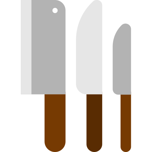 Cuchillos mynamepong Flat icono