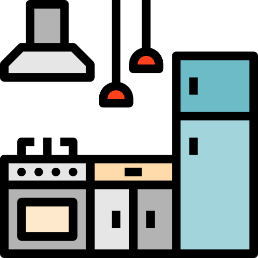 Kitchen mynamepong Lineal Color icon